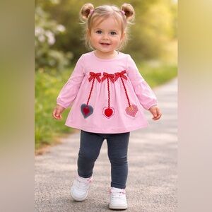 Bonnie Baby Size 24M Pink Top